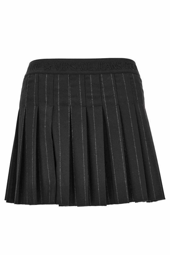  베르사체 숏 스커트 75HAE800 N0219899 Black