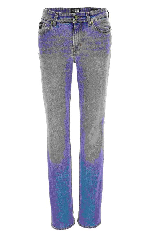 25SS 베르사체 스트레이트 팬츠 78HAB5D8 DW009L01904 Blue