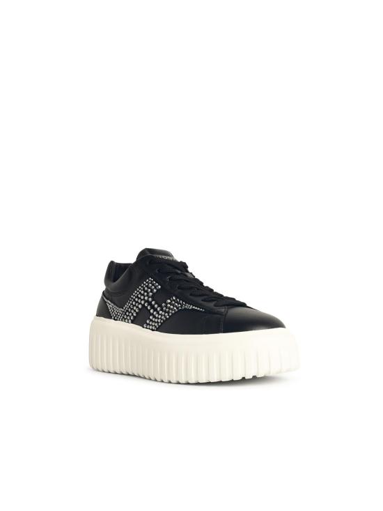 25FW 호간 스니커즈 HXW6450FO60U48B999 Black - HOGAN