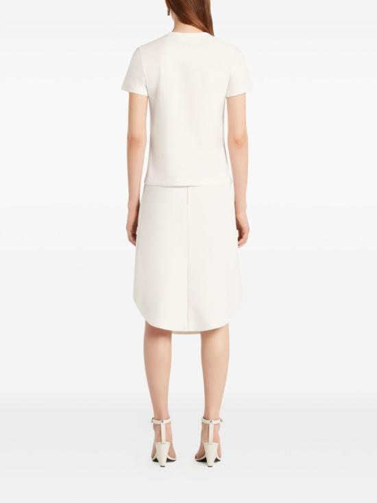 25FW 쿠레쥬 반팔 티셔츠 325JTS217JS0233 0001 White - COURREGES