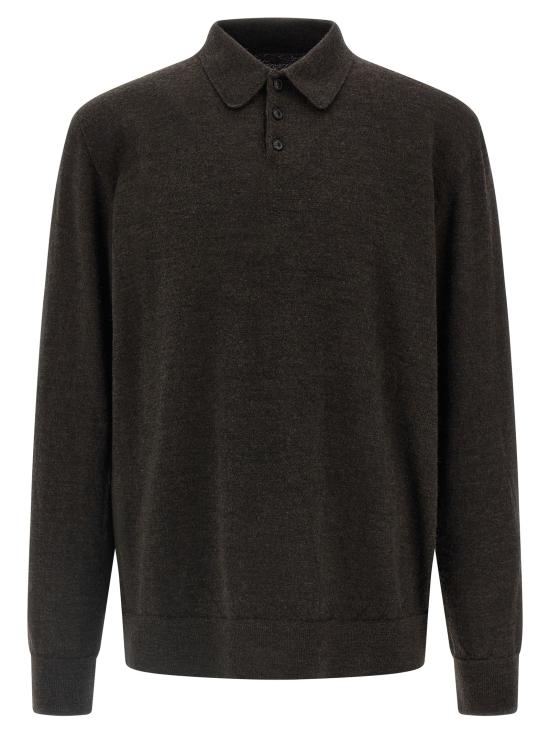 25FW 마르지엘라 엘보 패치 폴로 니트 S50GL0061M13098144M