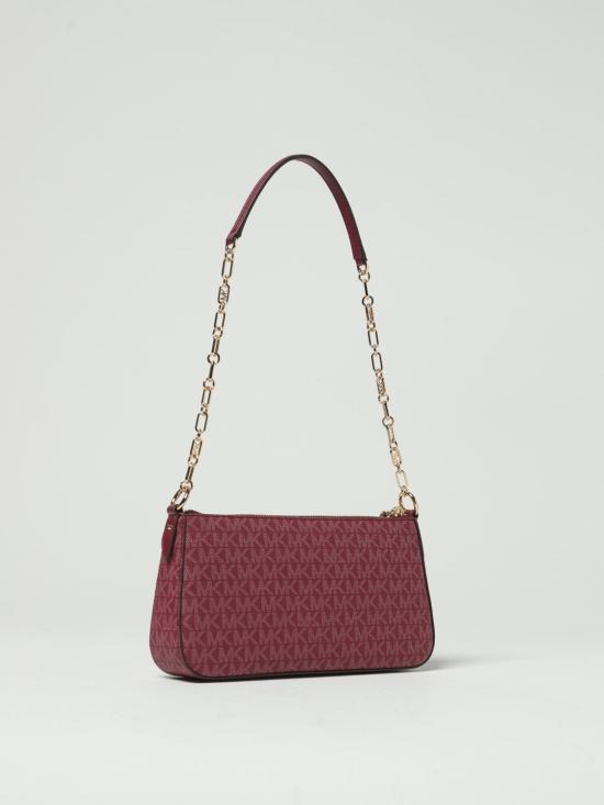 25FW 마이클 코어스 숄더백 32T5G8EW6V 691 Burgundy - MICHAEL KORS