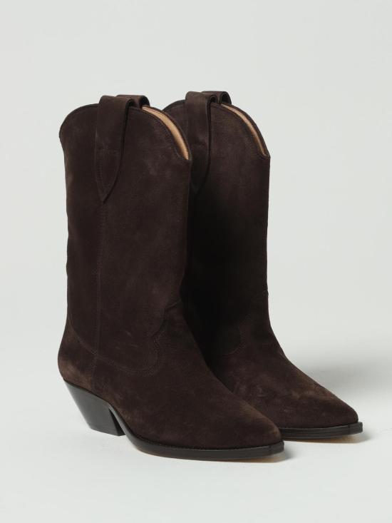 25FW 이자벨마랑 두에르토 레더 카우보이 부츠  BO0003FAA1A03S 50CL Brown - ISABEL MARANT