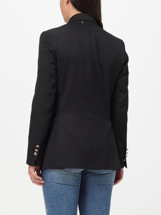 25FW 골든구스 더블 브레스트 블레이저 GWP00829P00152190100 Black - GOLDEN GOOSE