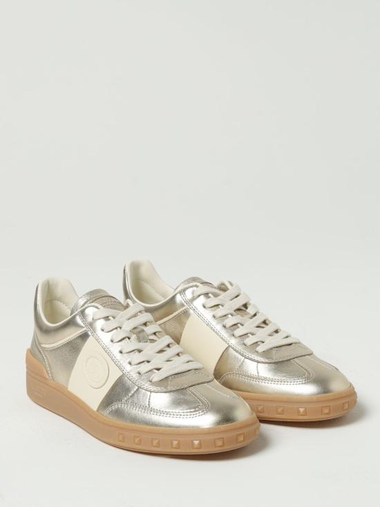 25FW 발렌티노 가라바니 레이스업 로우탑 스니커즈  7W2S0IL9HEJ Y3Q Platinum - VALENTINO GARAVANI