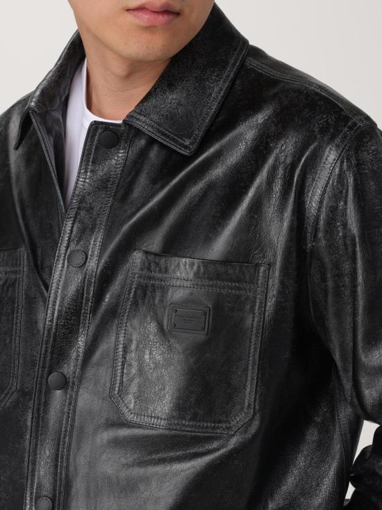 25FW 돌체앤가바나 긴팔 셔츠 G5LD2LGJ029 N0000 Black - DOLCE & GABBANA