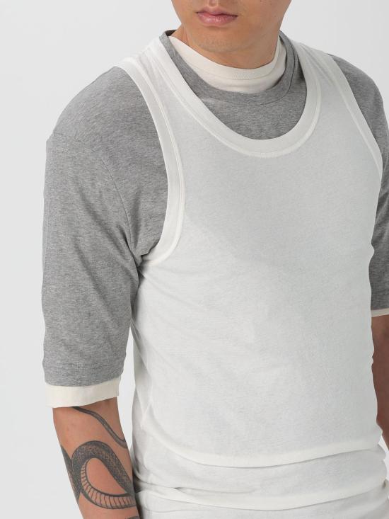 25SS 질샌더 반팔 티셔츠 J47FV0109JTN357 971 Grey - JIL SANDER