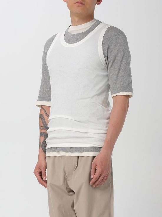 25SS 질샌더 반팔 티셔츠 J47FV0109JTN357 971 Grey - JIL SANDER