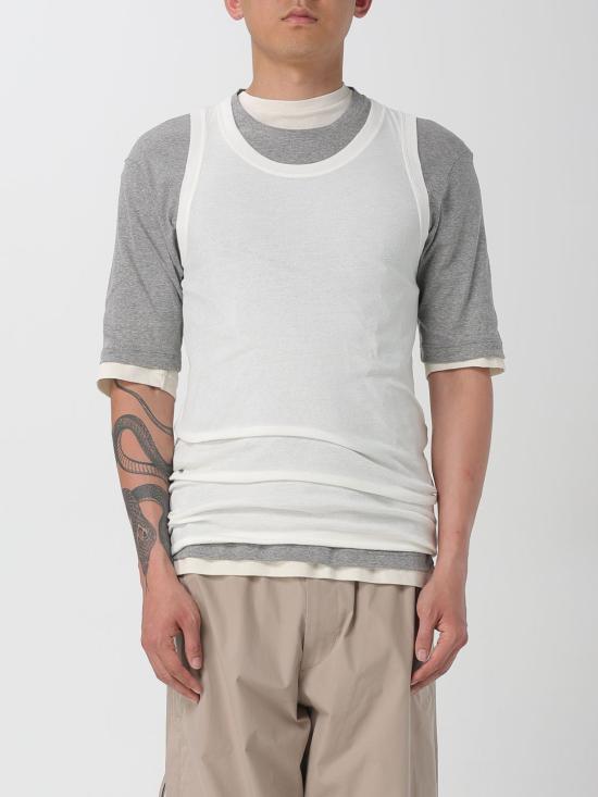 25SS 질샌더 반팔 티셔츠 J47FV0109JTN357 971 Grey