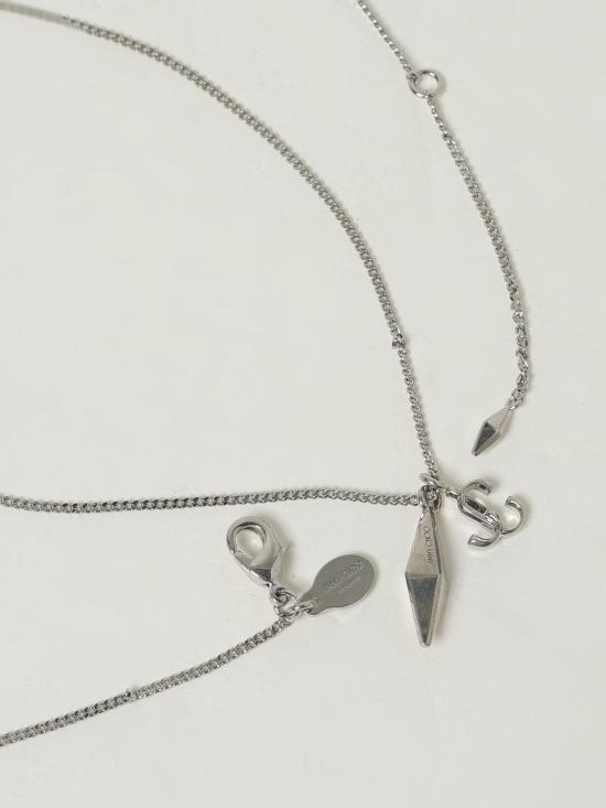25FW 지미추 보석 DIAMONDJCCHAINCZI ANTIQUE Silver - JIMMY CHOO