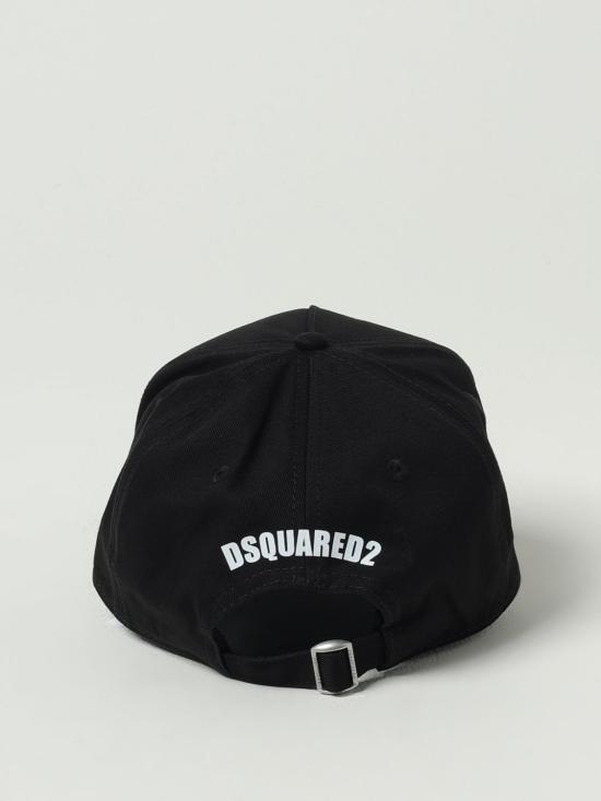 25FW 디스퀘어드2 볼캡 BCM092605C00001 M063 Black - DSQUARED2