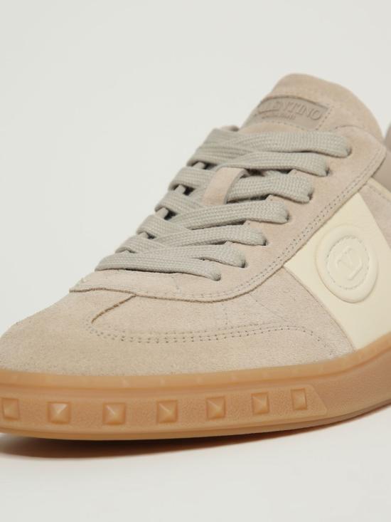 25FW 발렌티노 가라바니 레이스업 로우탑 스니커즈  7W2S0IL9FVU Y6J Beige - VALENTINO GARAVANI