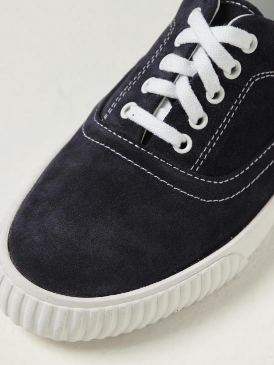 25FW 톰브라운 스니커즈 MFE007BL0037 415 Navy - THOM BROWNE