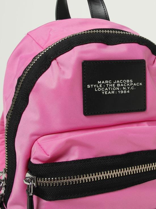 25FW 마크제이콥스 더 바이커 미디움 나일론 백팩 2F3HBP029H02 678 Pink - MARC JACOBS