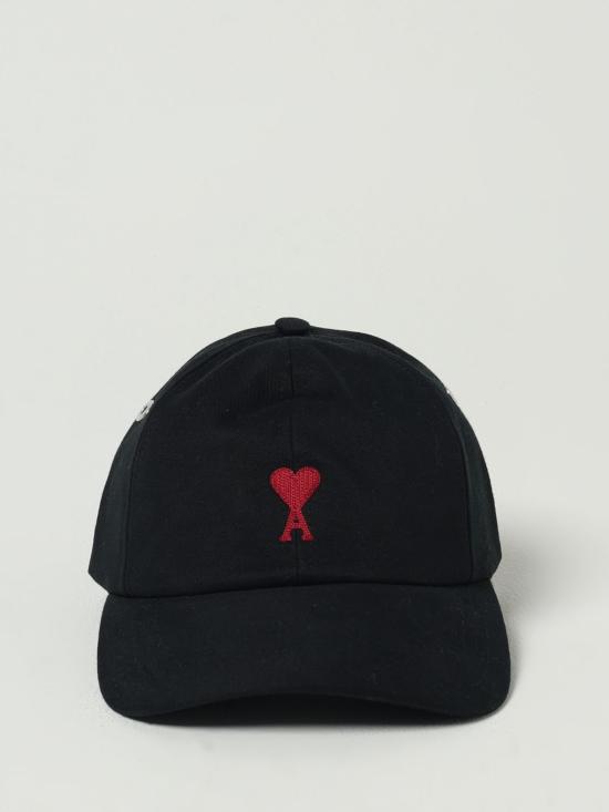 25FW 아미 볼캡 BFUCP006AW0041 001 Black - AMI