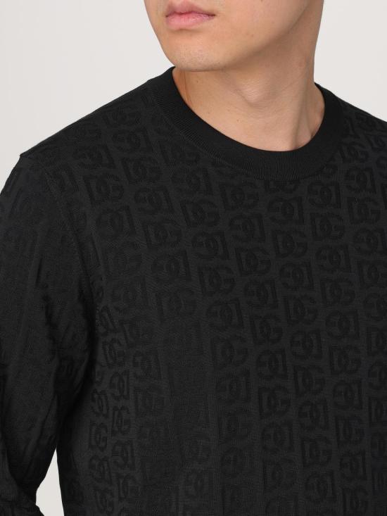 25FW 돌체앤가바나 스웨터 GXX02TJBSKE N0000 Black - DOLCE & GABBANA