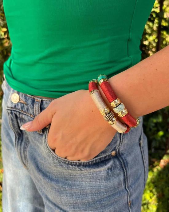  Holst + Lee 팔찌 홀스트 + 리 럭스 컬러블록 브레이슬릿 아부다비 골드 브레이슬릿 - OTHER BRANDS