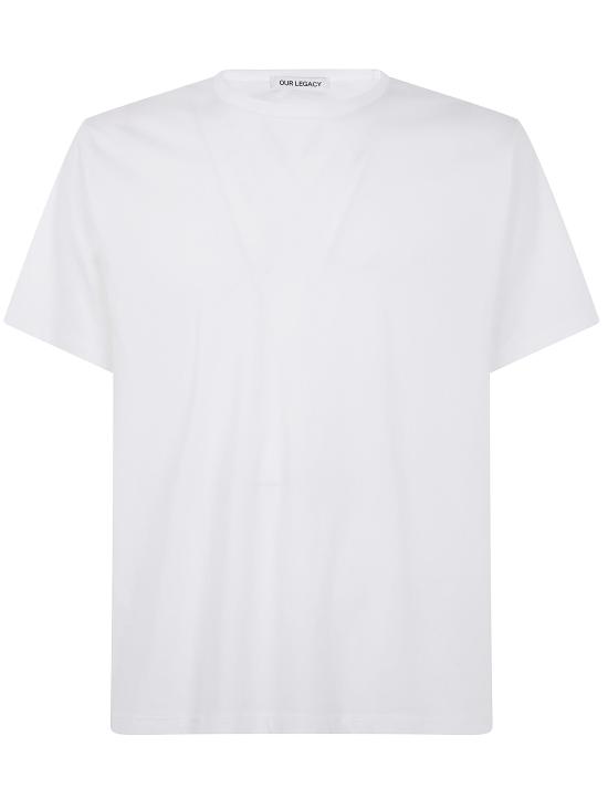 25FW 아워레가시 뉴 박스 저지 반소매 티셔츠 M2206NW097 WHITE