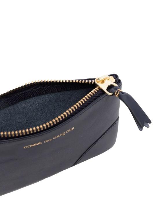 25FW 꼼데가르송 클래식 레더 라인 파우치 SA8100097 4 BLUE - COMME DES GARCONS