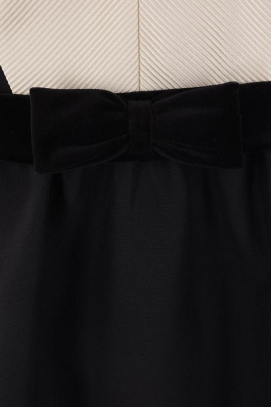 25SS 발렌티노 가라바니 숏 원피스 6B0VADH51CF AUY Black - VALENTINO GARAVANI