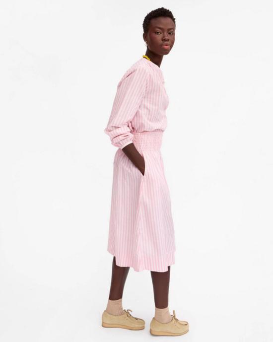  클레어 브이 미디 스커트 클레어 V. 조이 피오니 - CLEARE V.