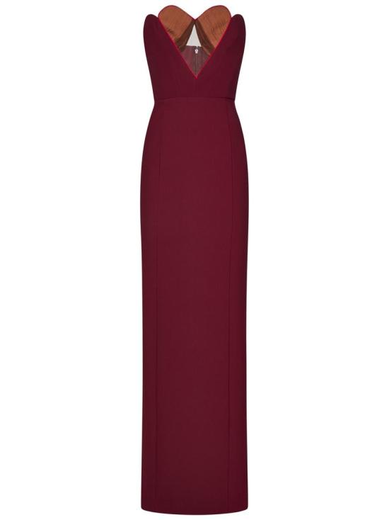 25FW 넨시 도자카 롱 원피스 NDDR2721000401 Red