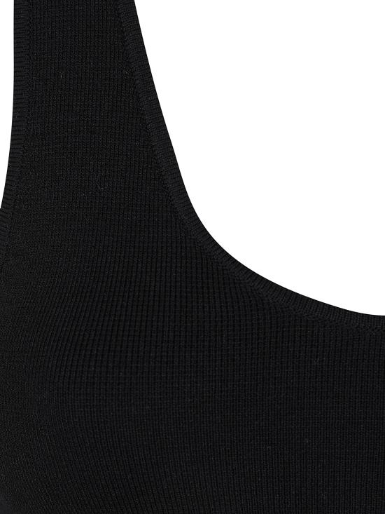 25SS 토템 민소매 티셔츠 252 WRT0504 YA0187 001 BLACK - TOTEME