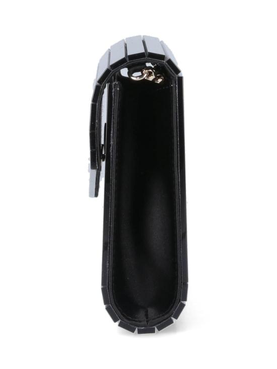 26SS 지미추 클러치/파우치 CANDYACRBLACK Black - JIMMY CHOO