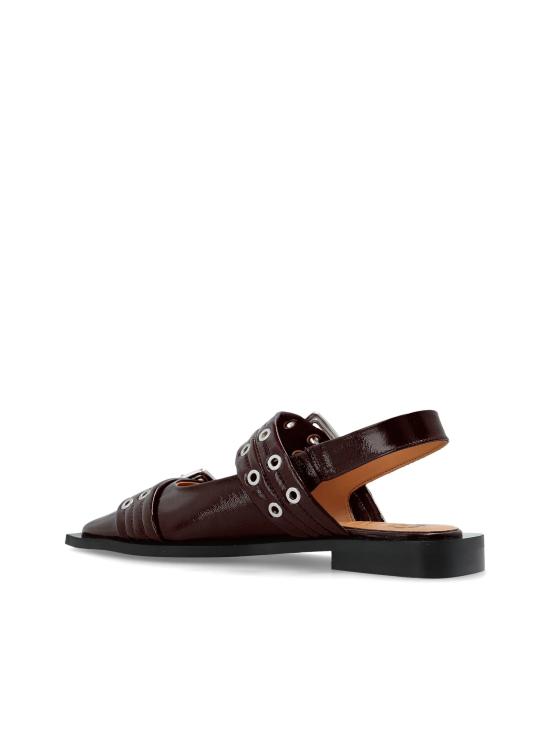 25FW 가니 플랫 슈즈 S3086 436 Purple - GANNI