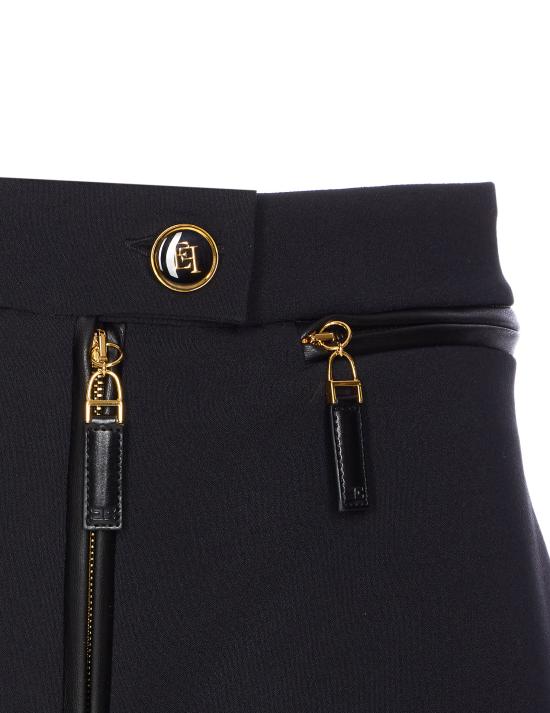 25FW 엘리자베타프랜치 미디 스커트 GO13156E2 110 Black - ELISABETTA FRANCHI