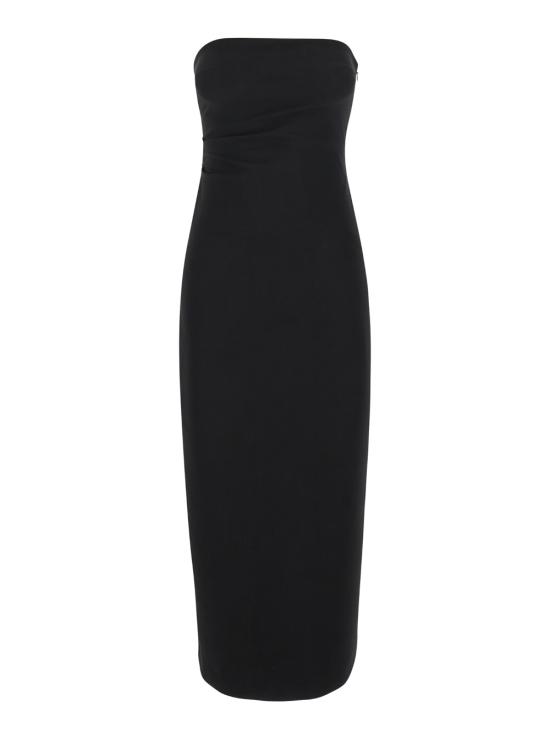 25FW 플레인 롱 원피스 398541790019 Black