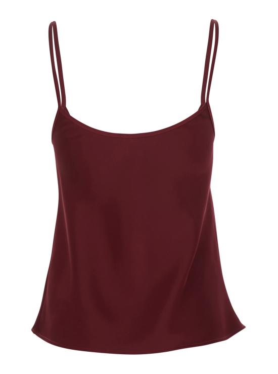 25FW 플레인 민소매 티셔츠 41654331522 Bordeaux - PLAIN