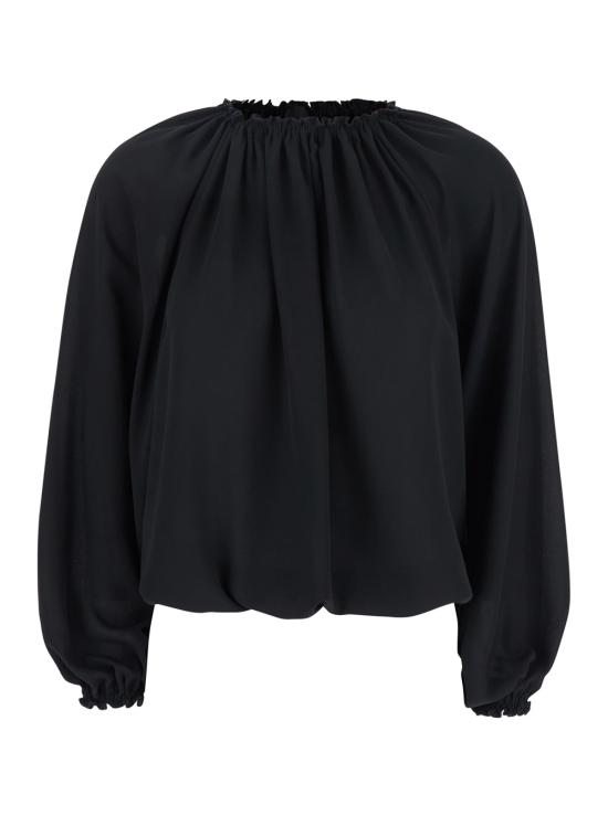 25FW 플레인 긴팔 티셔츠 37392859NERO Black