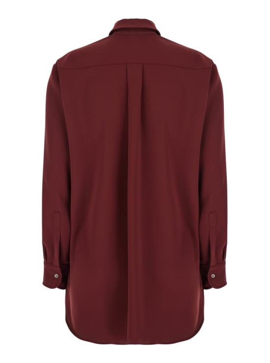 25FW 플레인 블라우스/셔츠 312512553463 Bordeaux - PLAIN