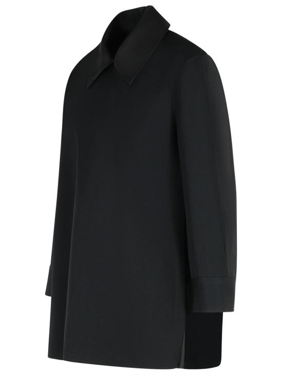 25FW 질샌더 블라우스 J02NC0277 J40002001 Black - JIL SANDER