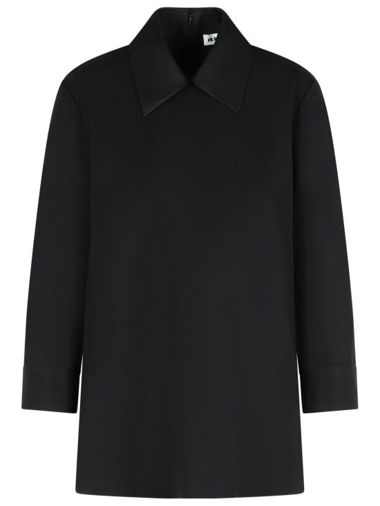 25FW 질샌더 블라우스 J02NC0277 J40002001 Black