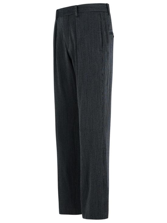 25FW 이자벨마랑 스트레이트 팬츠 PA0480FB C3F04IBKMD Black - ISABEL MARANT