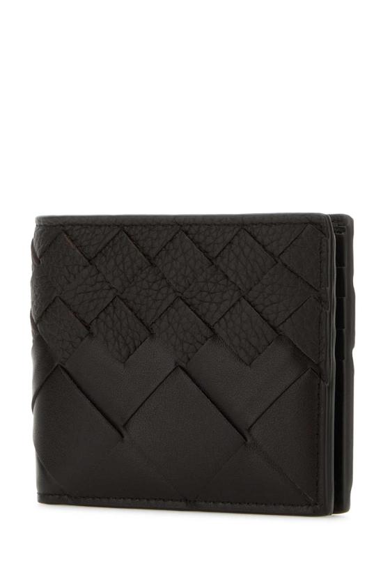 25FW 보테가베네타 인트레치아토 반지갑 743211V5UH1 2145 Brown - BOTTEGA VENETA
