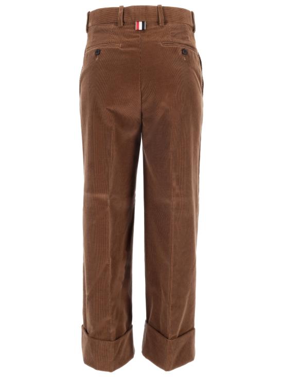 25FW 톰브라운 스트레이트 팬츠 FTC400UF0957 210 BROWN - THOM BROWNE