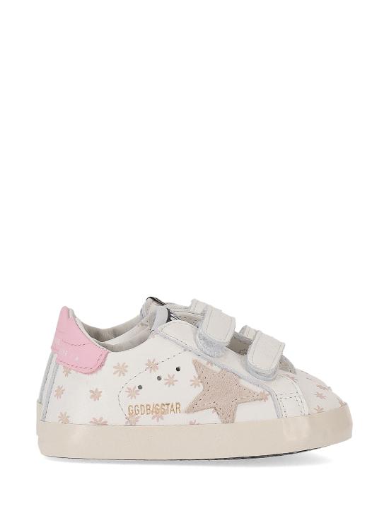 25FW [주니어] 골든구스 스니커즈 GIF00166F007410 12266 WHITE LIGHT BEIGE PINK