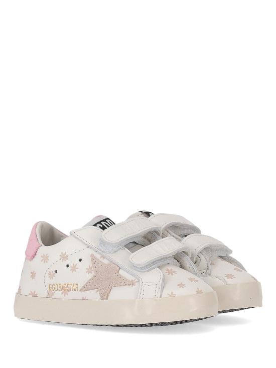 25FW [주니어] 골든구스 스니커즈 GIF00166F007410 12266 WHITE LIGHT BEIGE PINK - GOLDEN GOOSE
