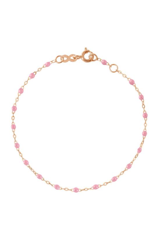  지지 끌로조 바디 주얼리 지지 클로조 6.7인치 클래식 지지 브레이슬릿 푸시아/옐로우 골드 - GIGI CLOZEAU