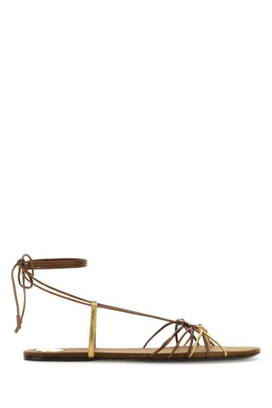 25SS 생로랑 샌들 825740AAETH 2563 BROWN