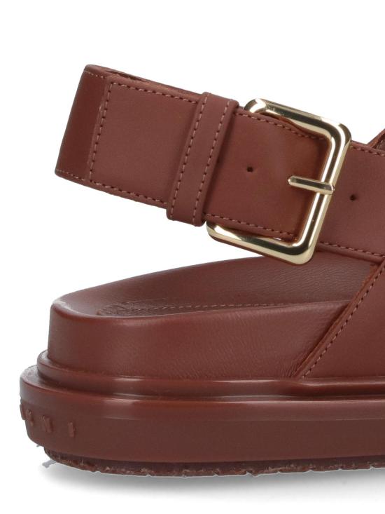  마르니 샌들 FBMS015701P361400M30 Brown - MARNI