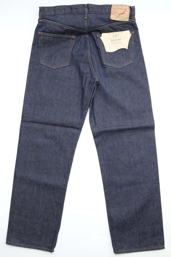  오어슬로우 데님 팬츠 Or Slow 101 Dad's Fit  팬츠 원워시 - ORSLOW