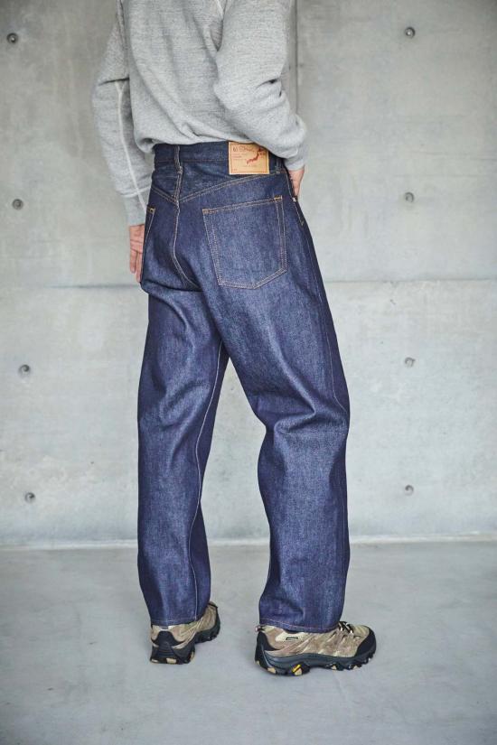  오어슬로우 데님 팬츠 Or Slow 101 Dad's Fit  팬츠 원워시 - ORSLOW