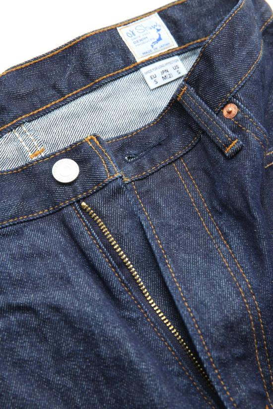  오어슬로우 데님 팬츠 Or Slow 101 Dad's Fit  팬츠 원워시 - ORSLOW