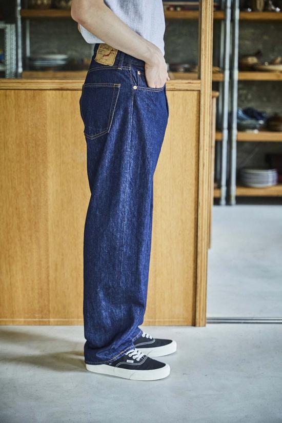  오어슬로우 데님 팬츠 Or Slow 101 Dad's Fit  팬츠 원워시 - ORSLOW