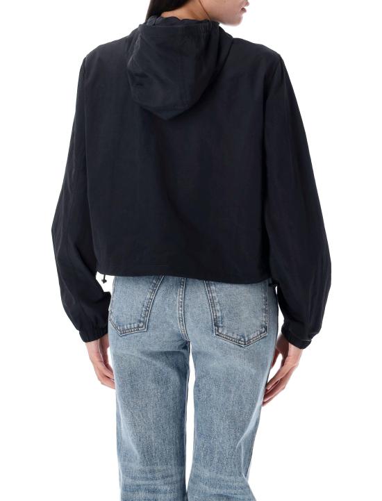 25FW 버버리 후드 윈드브레이커 자켓 8105358 A1189 BLACK - BURBERRY