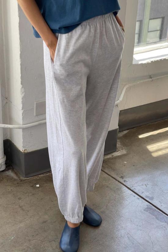  르 본 숍 스트레이트 팬츠 르 봉샵 벌룬 팬츠 아이스 그레이 - Le Bon Shoppe